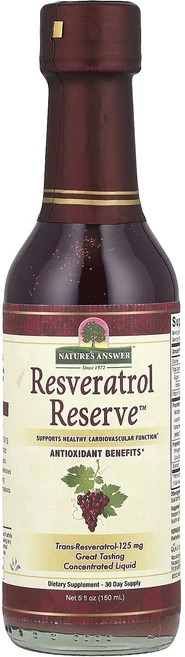 Nature's Answer 레스베라트롤 Reserve 150ml (5fl oz), NaturesAnswer레스베라트롤Reserve150m, 1개 - 쿠팡