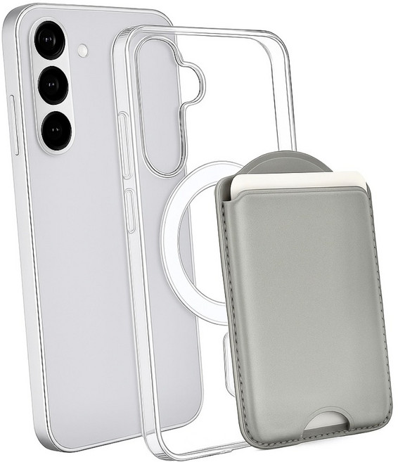 SUMSTU 갤럭시 맥세이프 케이스 카드 케이스 세트