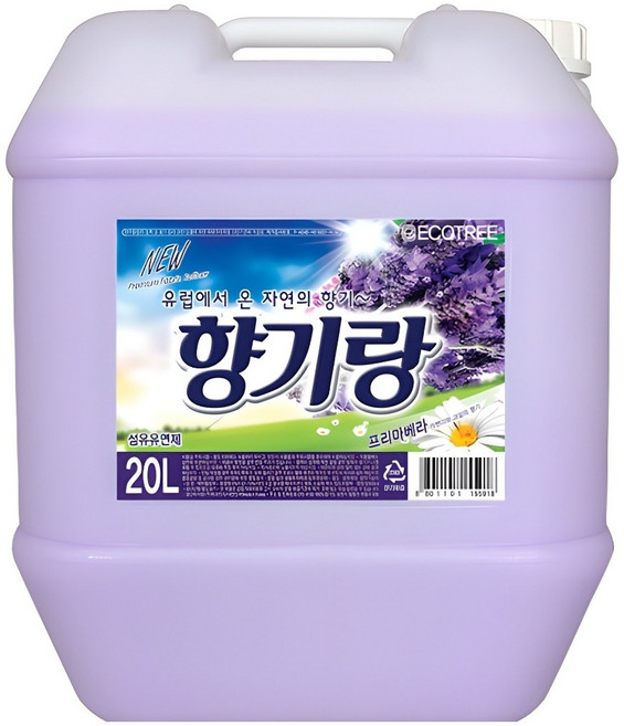 향기랑 대용량 라벤더 섬유유연제 업소용 20L 1개