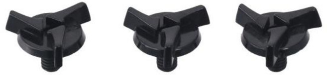 바이크용품 스틱 바이크 오토바이 헬멧 나사 액세서리 부품 블랙 0 개