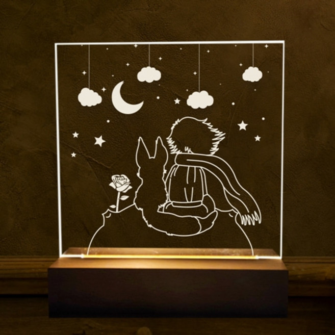 TCS 아크릴무드등만들기 초등학생 중학생 고등학생 과학실험키트 STEAM교육 과학의날