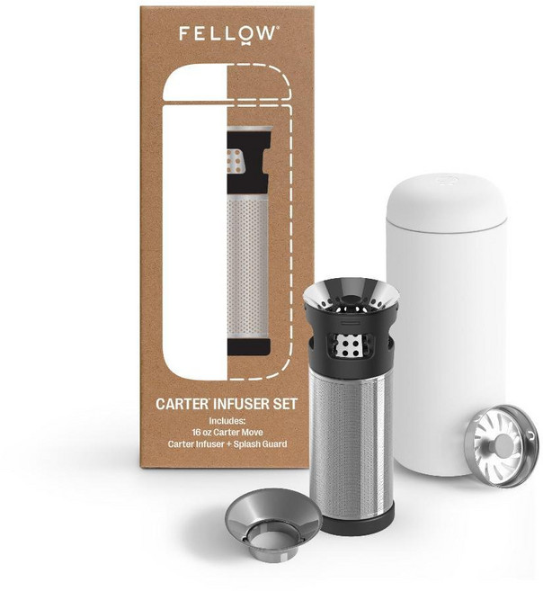 펠로우 카터 티 앤 콜드브루 인퓨저 무브 16oz 텀블러 세트, 1개