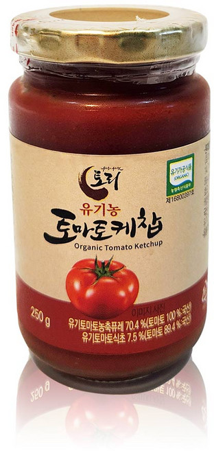 토리식품 토마토케찹, 250g, 3개