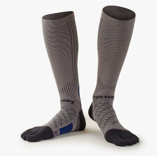 마라톤 장목 니삭스 크루삭스 스포츠 등산 쿠션 발가락양말