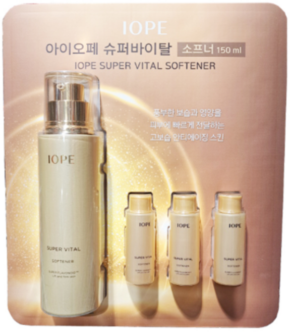 [2508CO(생활용품(바디용품))]아이오페 슈퍼바이탈소프너 150ML + 18ML X 3, 1개, 204ml