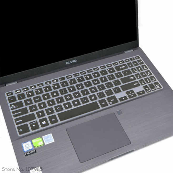 호환 ASUS ExpertBook B1 B1500 B1500C ExpertBook L1 L1500 PX555 PX555C B1 L1 15.6 인치 실리콘 노트북 키보드 커버 스킨, [01] Black