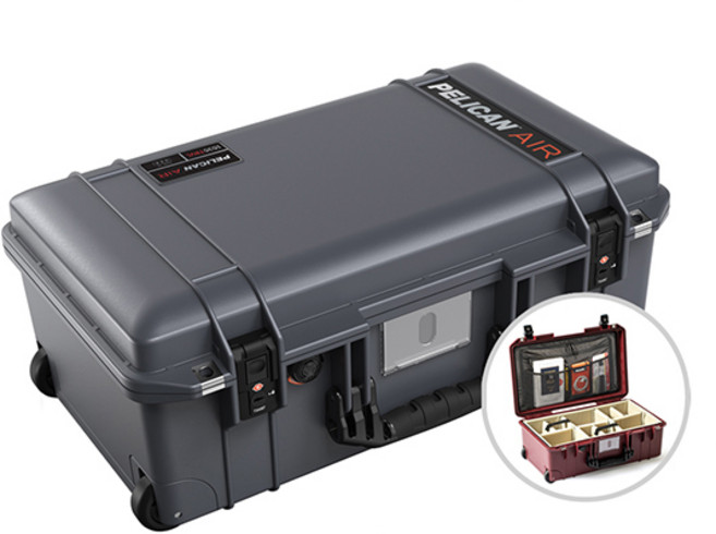 펠리칸 1535 TRVL 에어 케이스 호환 디바이더 세트, 펠리칸 1535 TRVL 차콜, 1개