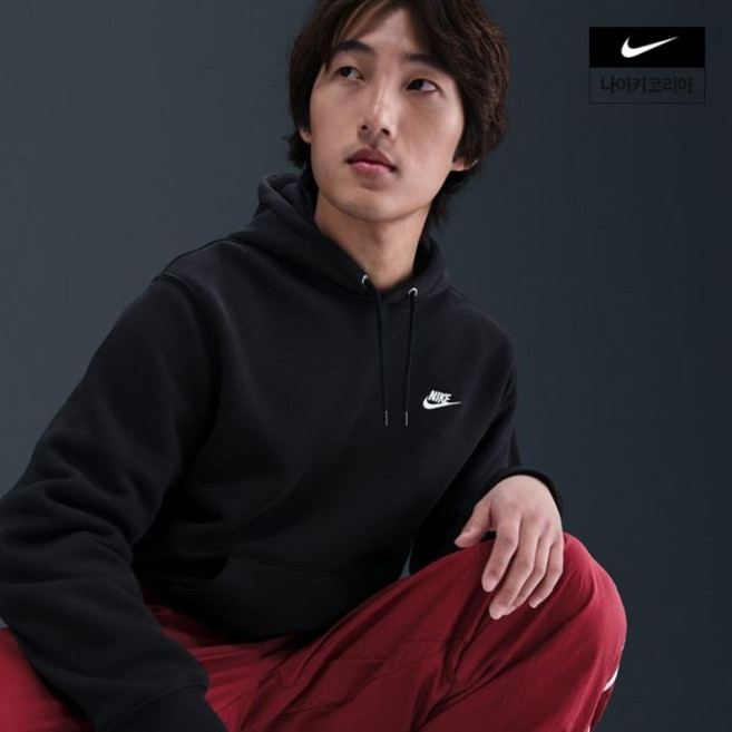 나이키 후드티 클럽 남성 풀오버 플리스 후디 FN3860010 후드 1799722