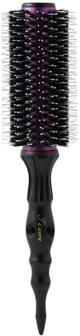 제이끌레르 프리미엄 블랙 돈모 열판 헤어 롤빗, 1개, 6호