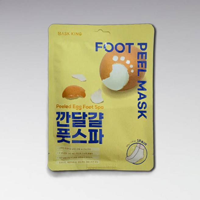 마스크킹 깐달걀 풋스파 필링 풋 마스크