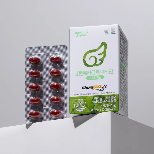 비타민엔젤스 나눔 플로라글로루테인 아스타잔틴, 1개, 단품, 30정 - 쿠팡