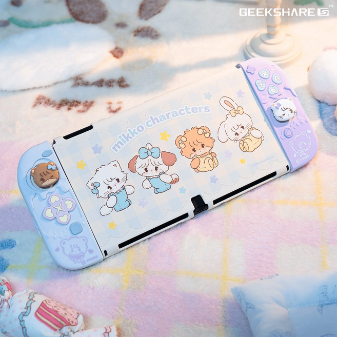 닌텐도 스위치 OLED 케이스 긱쉐어 Mikko 미코 정품 풀커버, OLED모델, 단품, 1개, OLED모델