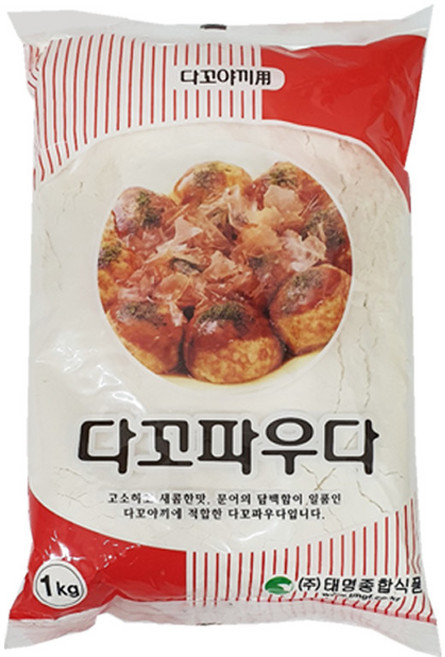 태명 업소용 타코야키 다꼬파우더 다꼬파우다 분말 1kg, 다코야키파우더, 1개