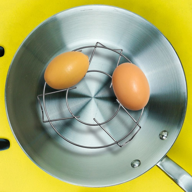 원형 찜기 달걀 찜랙 계란 받침 스티머 스테인레스 냄비 냄비대, 본상품