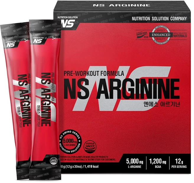 NS 아르기닌 5000mg 아미노산 헬스보충제, 1개, 30회분 - 쿠팡