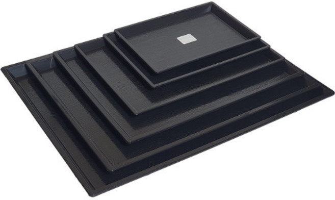 복쟁반 사각쟁반 사각트레이 업소용 가정용쟁반 6가지 사이즈