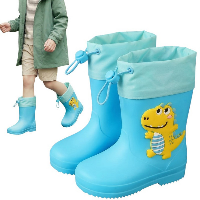 스토리원 U-KIDSH028 아동용 동물 키즈 장화 레인부츠