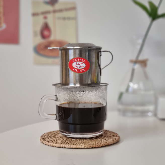 베트남 커피 드리퍼 60mm, 지름 60mm, 1개