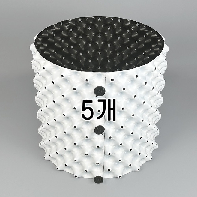 파파가든 숨쉬는 대형 플라스틱 화분, 5개