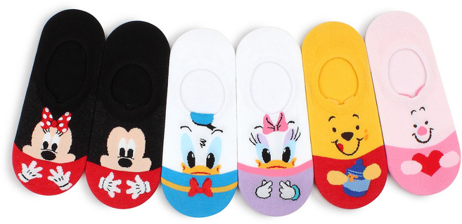 인타입 삭스 디즈니 기본 덧신