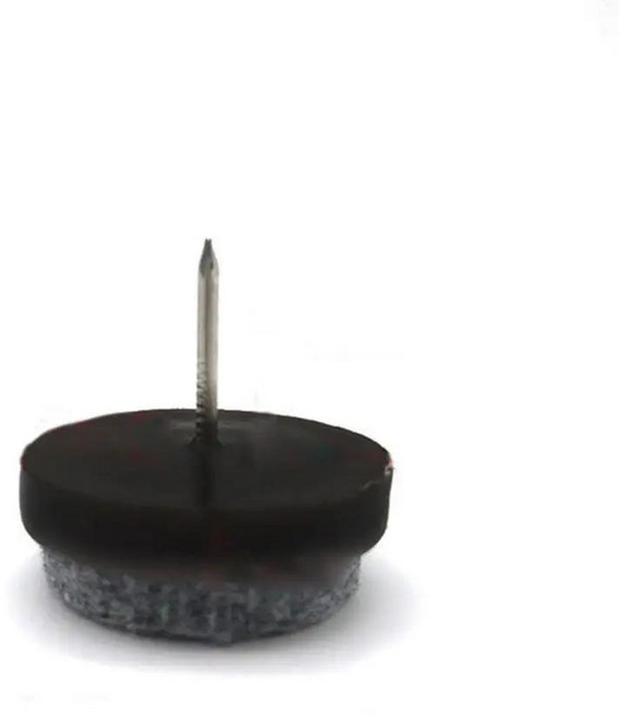 다리 바닥 보호대 패드 발톱 가구 커버 의자 피트, 색상: 6. black-28mm, 1개