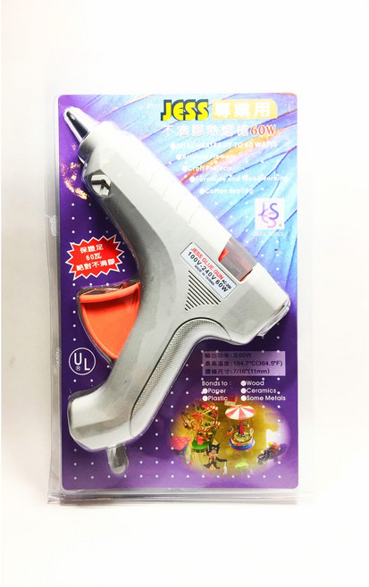 JESS 熱熔膠槍 60W, 1個