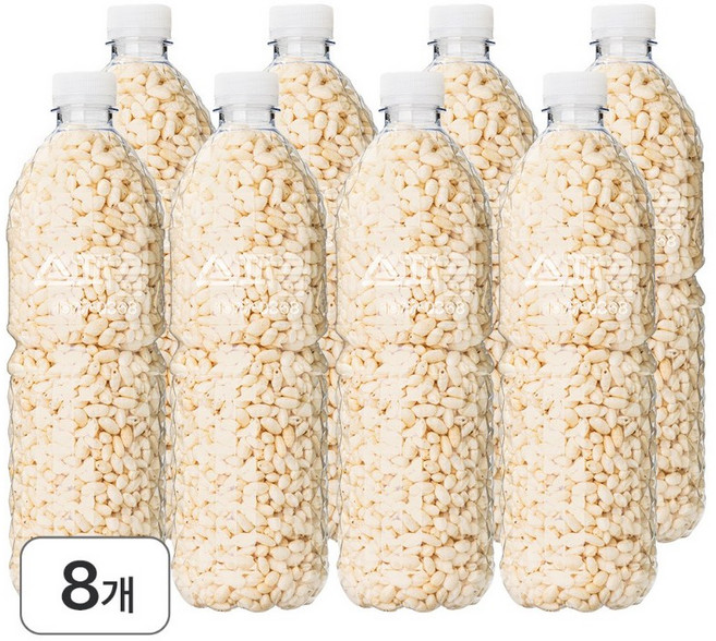 스파클 우리뻥 쌀튀밥, 8개, 60g