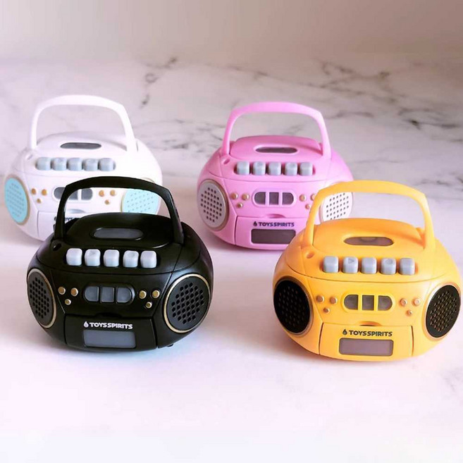 레트로 CD 플레이어 녹음 굿즈, 1개, 1. 6cm CD+카세트