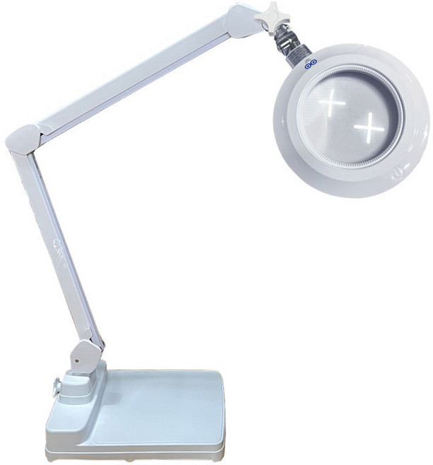 아로 M8066S LED 확대경 스탠드 클램프 3배 5배 8배, 5배 스탠드형, 1개