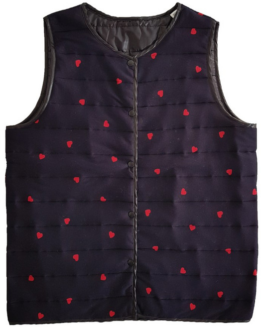 양면 누빔 기모패딩 김장조끼