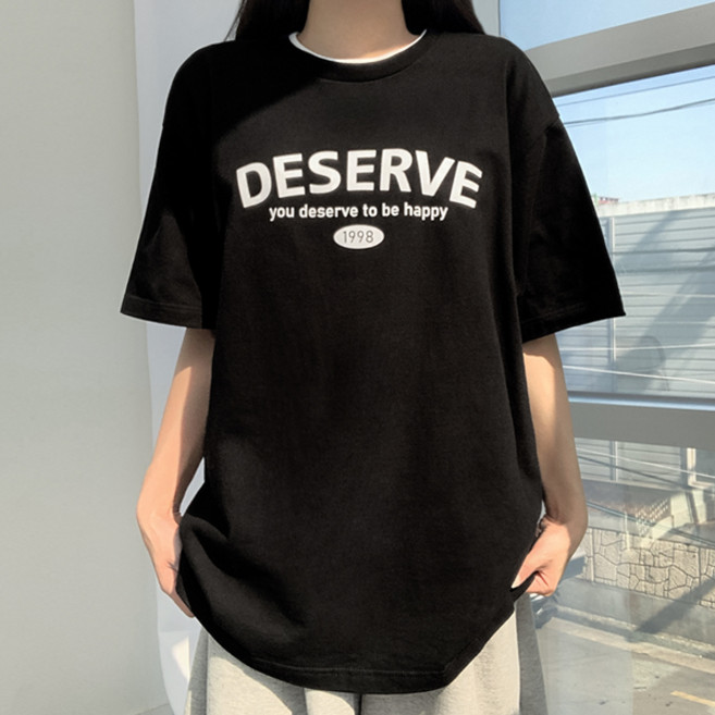 티데일리 남녀공용 디저브 오버핏 17수 빅사이즈 라운드 반팔 티셔츠