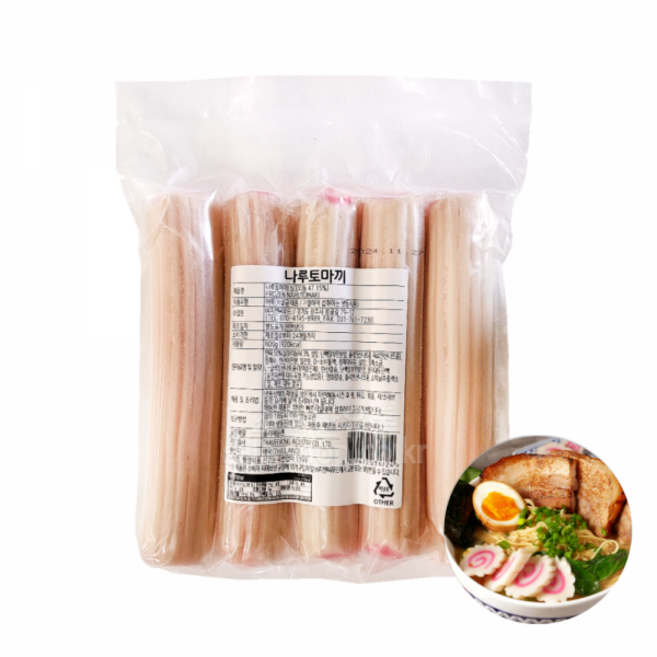 나루토마끼 800g 회오리오뎅 꽃오뎅 라멘 일식식재료, 1개