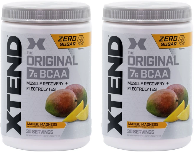 Xtend 오리지널 7g BCAA 망고 매드니스, 405g, 2개 - 쿠팡
