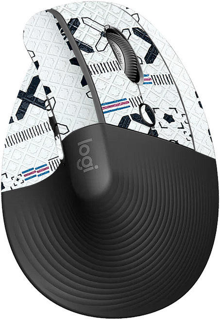 로지텍 MX Lift 호환 하프커버 마우스 그립 스티커, 화이트, Logitech MX Lift