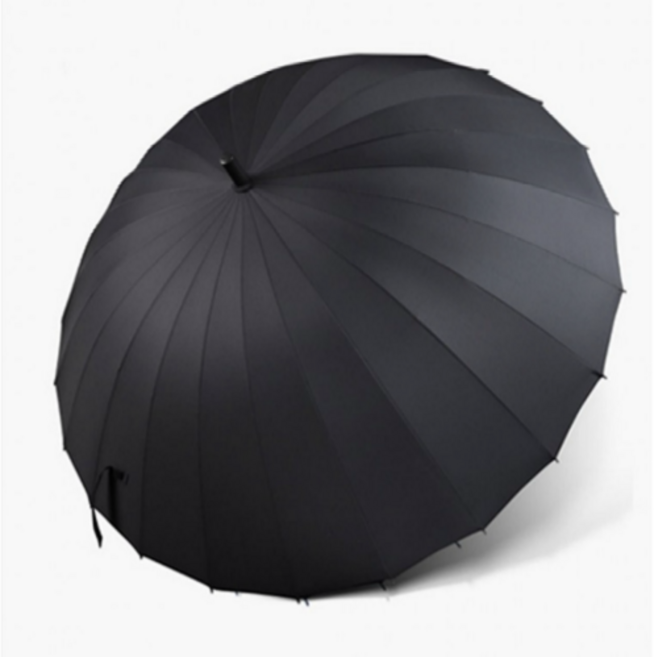 태풍 방풍 튼튼한 24K VIP 의전용 고급 대형 장우산