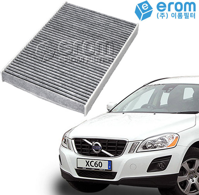 이롬필터 수입 자동차 에어컨필터 카본필터, 1개, 볼보 XC60(1세대) 에어컨필터 (08~)/CUK2742