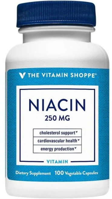 비타민 가게 니아신 250MG 이미 정상 범위 내에 있 콜레스테롤 수치 매일 번씩 합니다(100캡슐), 1개 - 쿠팡