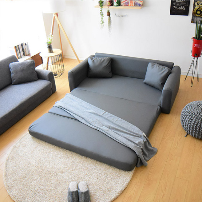 자네트 아모라 접이식 소파베드 1인용 2인용 3인용, 가죽3인용