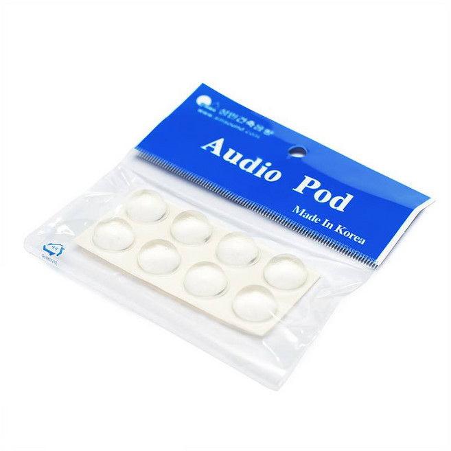 오디오포드 진동 소음방지 충격흡수 방진패드, 1세트, BS-16 (8개입)