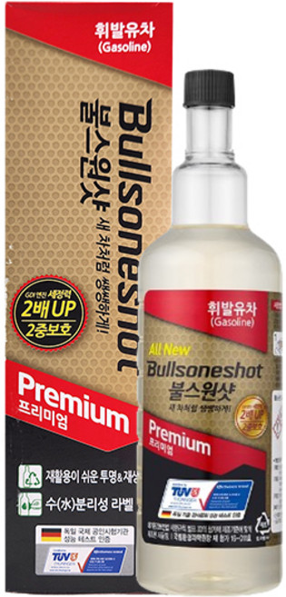 매직크린 불스원샷 프리미엄 휘발유차용 500ml, 1개