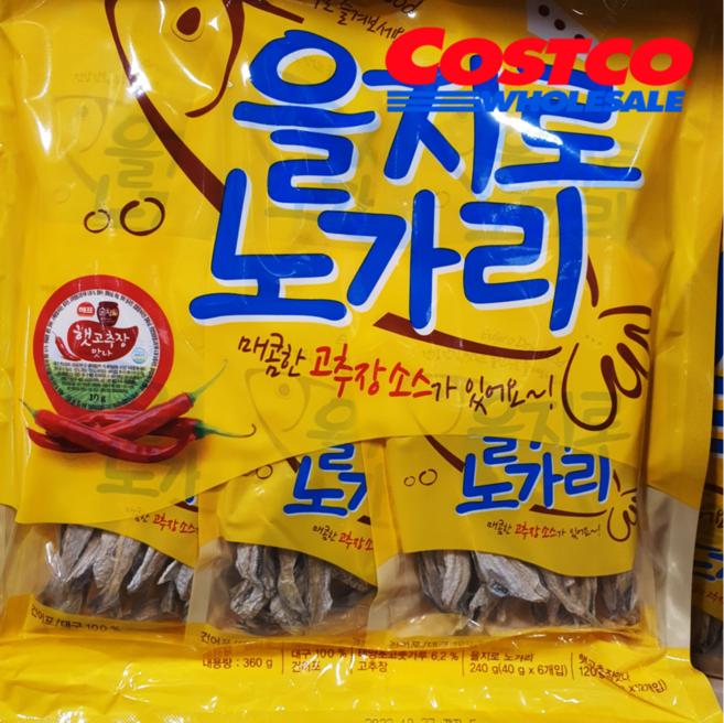 코스트코 을지로 노가리 300G (고추장 포함), 1개