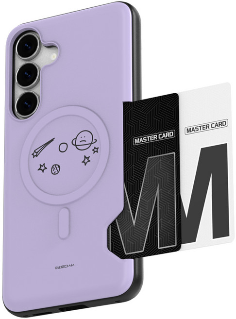 별다섯 자석 맥세이프 카드 케이스 2장 수납 타이니테일즈