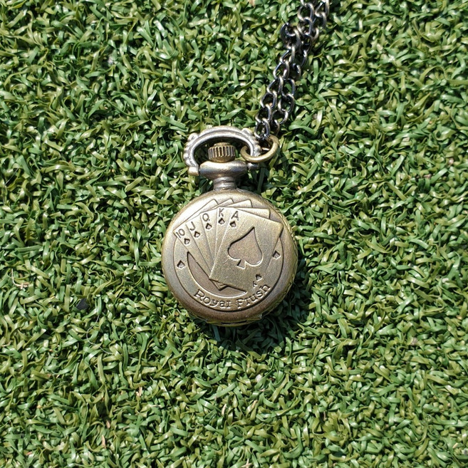 엔틱심플 작은회중시계 목걸이시계 엔틱시계 엔틱소품 나침반 에펠탑