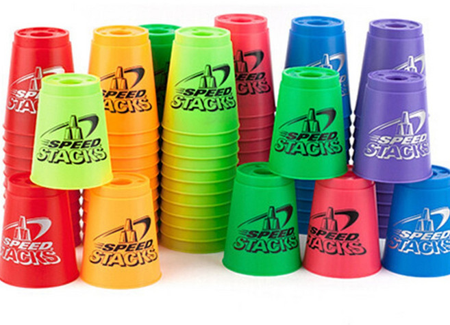 엣스앤 스피드스택스 스탠다드 스냅탑버전 퀵스템 별매 초등학생 어린이집 유치원 아동 어르신 놀이체육, 퍼플, 1개