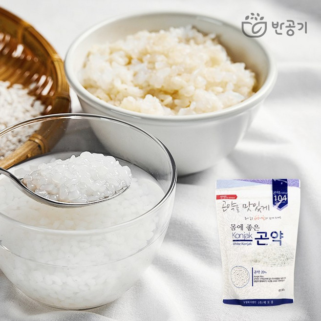 국내제조 건조 곤약 몸에좋은곤약쌀 300g 묶음세트, 02.곤약쌀 300g x 5봉, 5개
