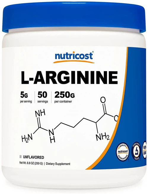 뉴트리코스트 아르기닌 분말 250g 50회분 회당 5000mg Arginine, 1개 - 쿠팡