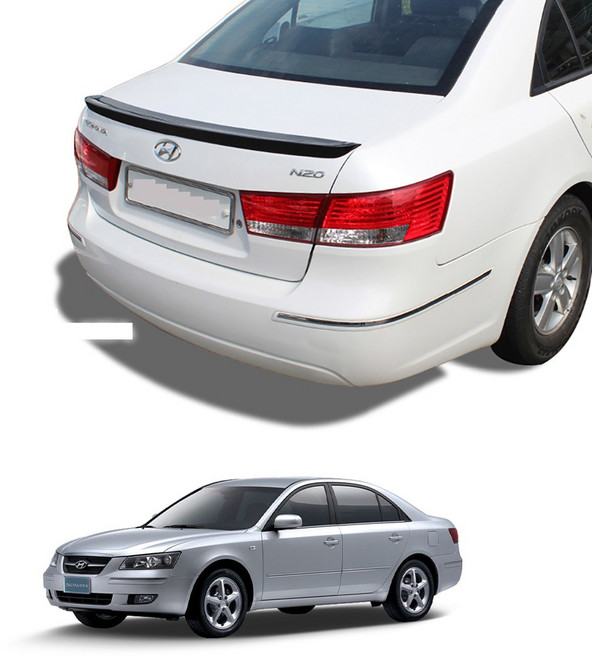 자동차 트렁크 리어 스포일러 블랙, NF쏘나타 트랜스폼 2007~2009