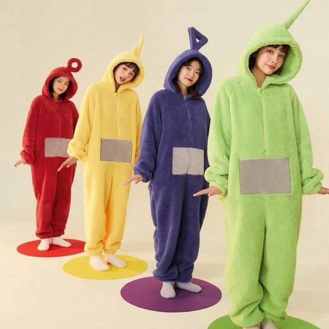 쓸데없는 웃긴 우정 연말 킹받는 커플 재미있는 잠옷 쓸모없는 텔레토비 모임 선물