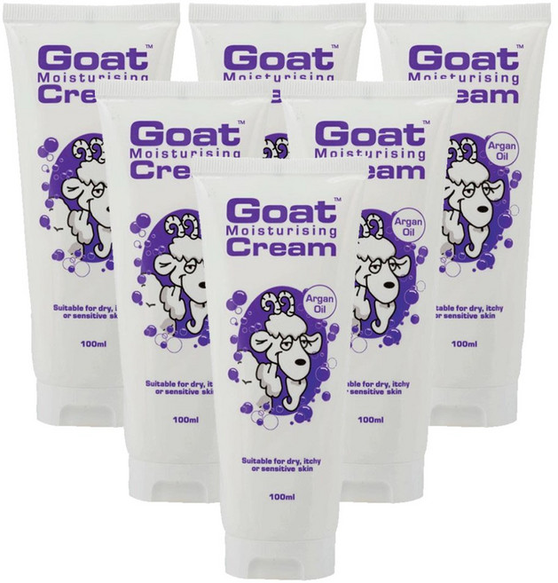 수킨(Sukin) 고트 크림 위드 아르간 오일 100ml X 6개, 1세트, 600ml