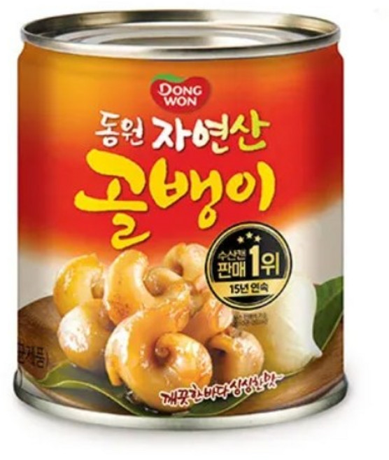 동원 자연산 골뱅이, 230g, 24개